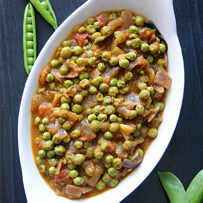 "Green Peas Masala (Green Bawarchi Restaurant) - Click here to View more details about this Product